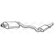 Silencieux central WALKER 21386 - Visuel 1