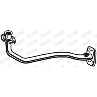Tuyau d'échappement WALKER 21545