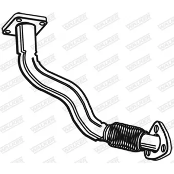 Tuyau d'échappement WALKER 21573