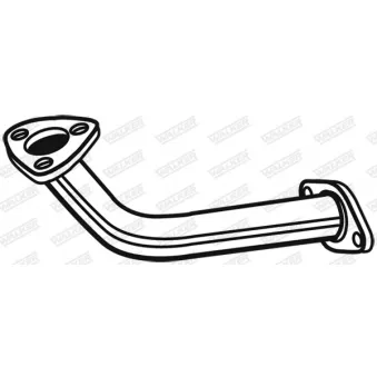 Tuyau d'échappement WALKER 21832