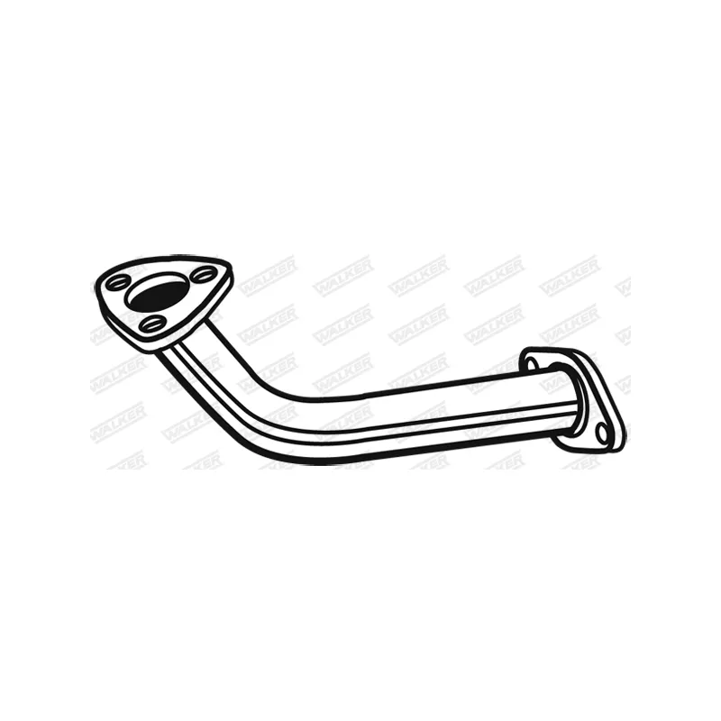Tuyau d'échappement WALKER 21832