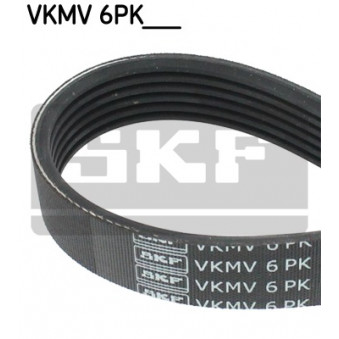 Courroie trapézoïdale à nervures SKF VKMV 6PK2257