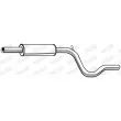 Silencieux central WALKER 22057 - Visuel 1