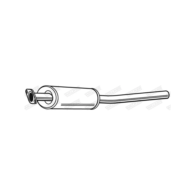 Silencieux central WALKER 22158