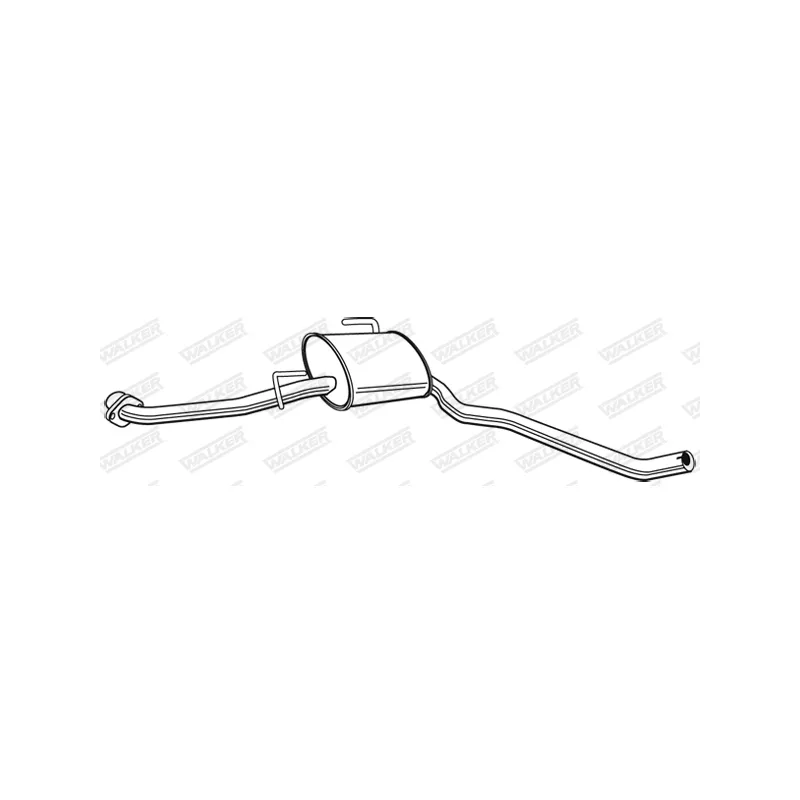 Silencieux central WALKER 22571