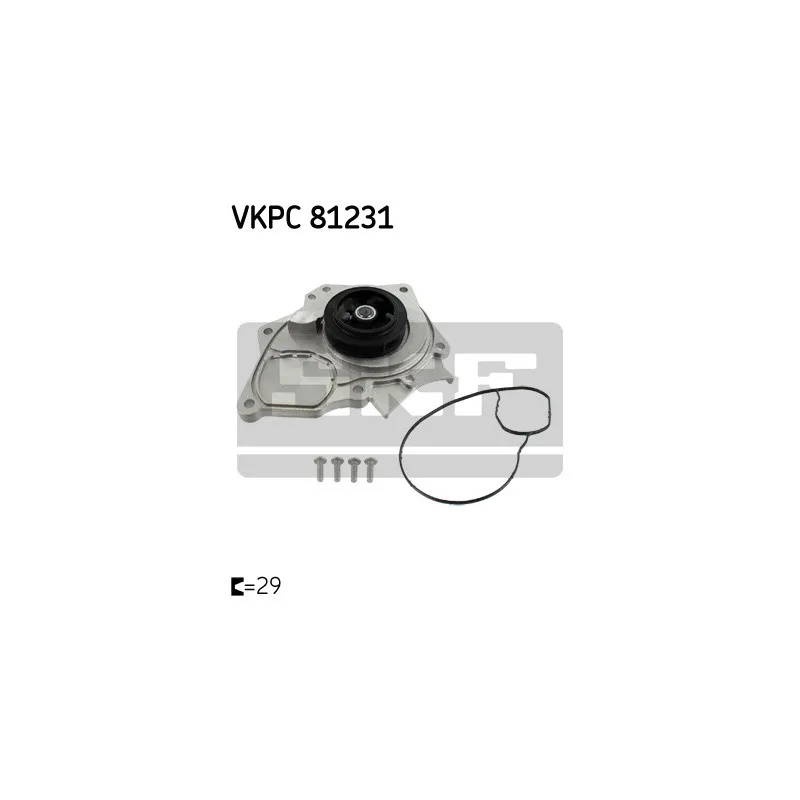 Pompe à eau SKF VKPC 81231