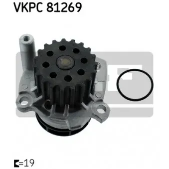 Pompe à eau SKF VKPC 81269