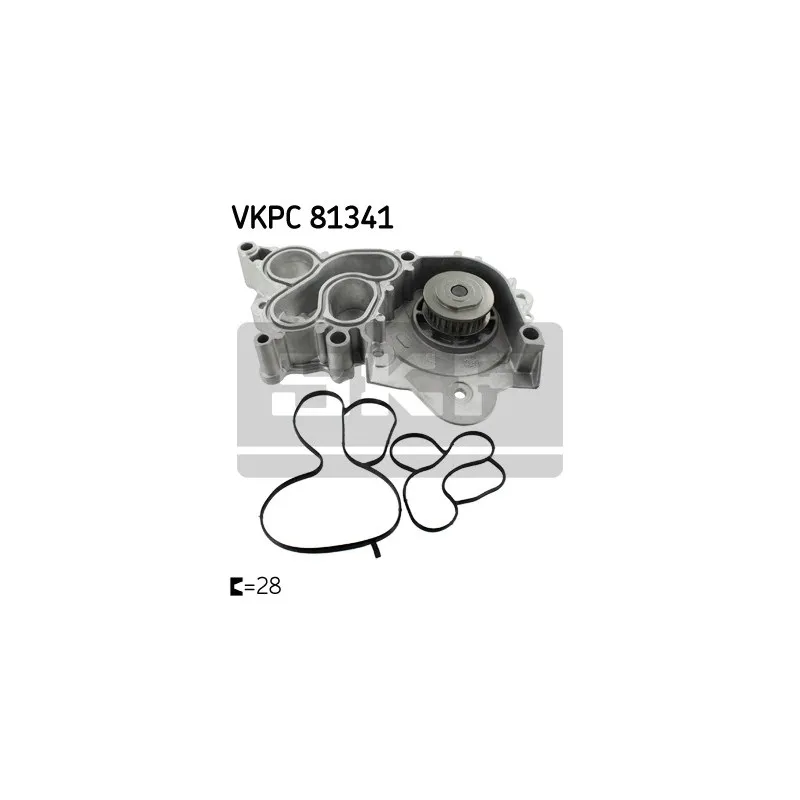 Pompe à eau SKF VKPC 81341