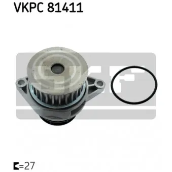 Pompe à eau SKF VKPC 81411
