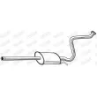 Silencieux central WALKER 22833 - Visuel 1