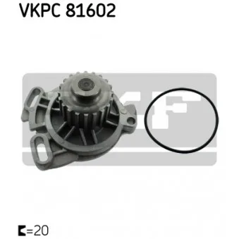 Pompe à eau SKF VKPC 81602