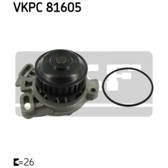 Pompe à eau SKF VKPC 81605