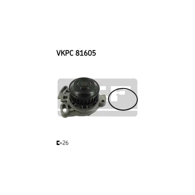 Pompe à eau SKF VKPC 81605