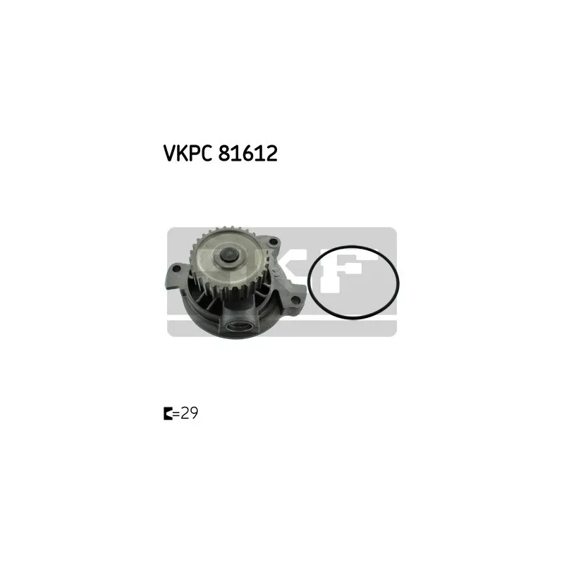 Pompe à eau SKF VKPC 81612