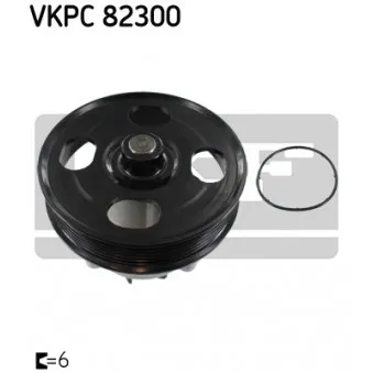 Pompe à eau SKF VKPC 82300