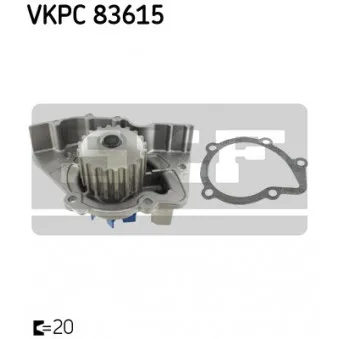 Pompe à eau SKF VKPC 83615