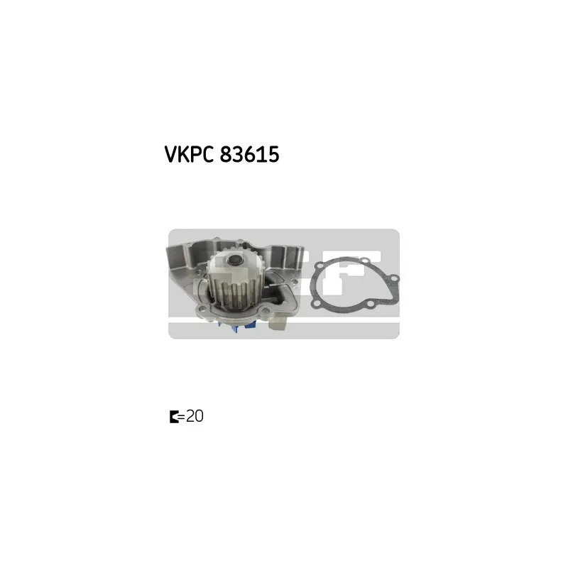 Pompe à eau SKF VKPC 83615