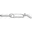 Silencieux central WALKER 23040 - Visuel 1