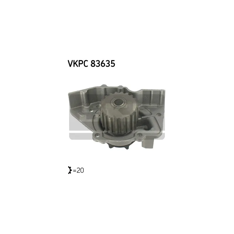 Pompe à eau SKF VKPC 83635