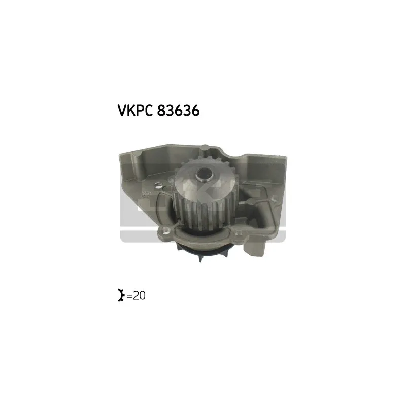 Pompe à eau SKF VKPC 83636