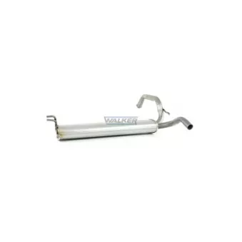 Silencieux arrière WALKER 23092