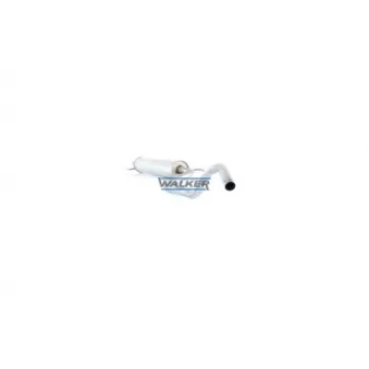 Silencieux central WALKER 23157