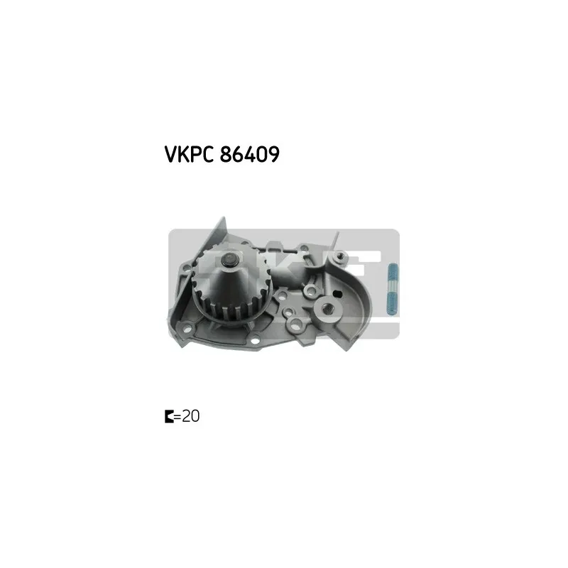 Pompe à eau SKF VKPC 86409