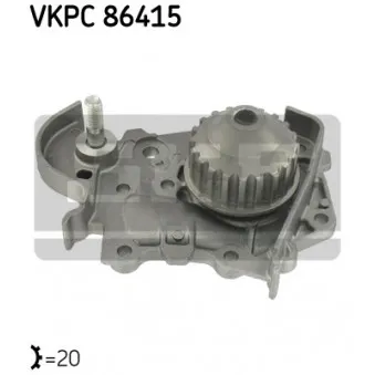 Pompe à eau SKF VKPC 86415