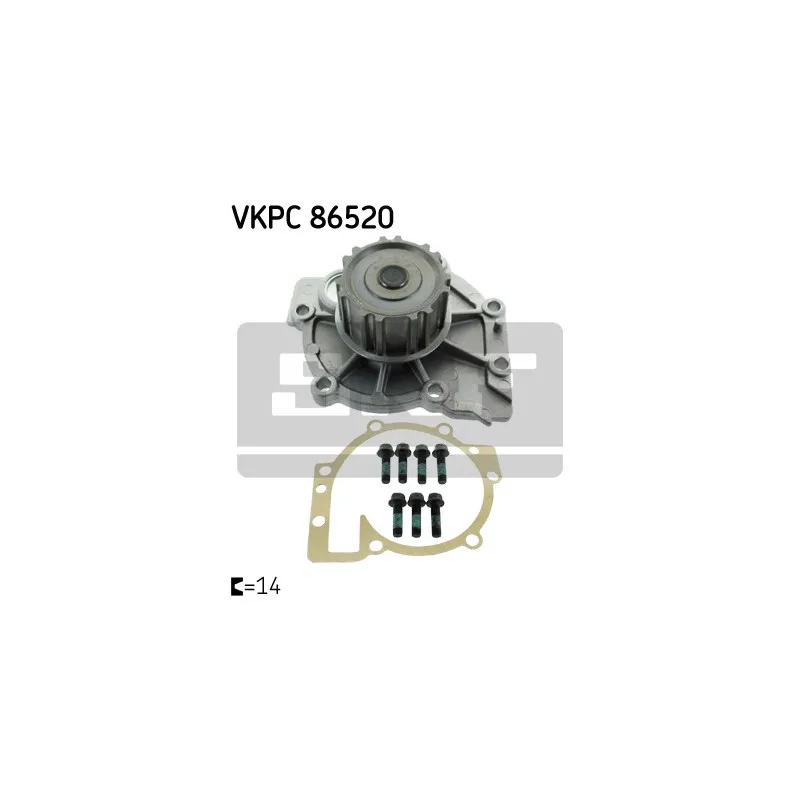 Pompe à eau SKF VKPC 86520