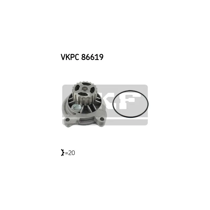 Pompe à eau SKF VKPC 86619