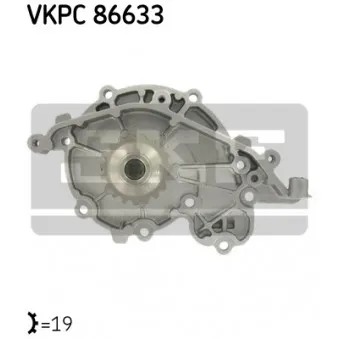 Pompe à eau SKF VKPC 86633