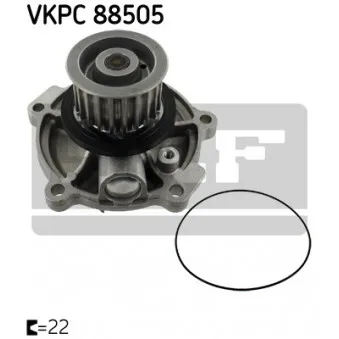 Pompe à eau SKF
