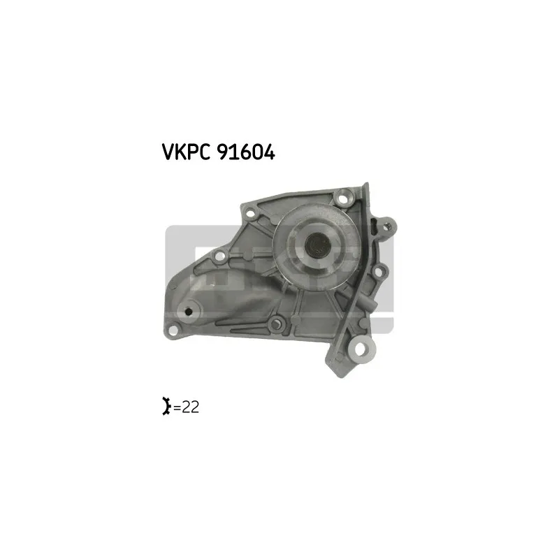 Pompe à eau SKF VKPC 91604