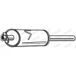 Silencieux central WALKER 23877 - Visuel 1