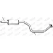 Silencieux central WALKER 23881 - Visuel 1