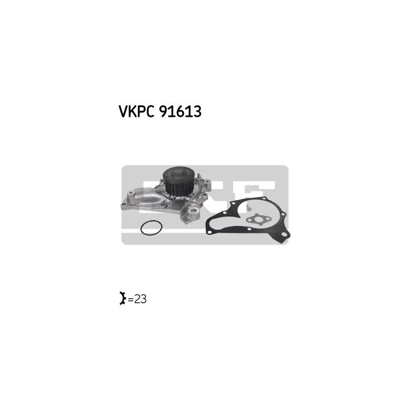Pompe à eau SKF VKPC 91613