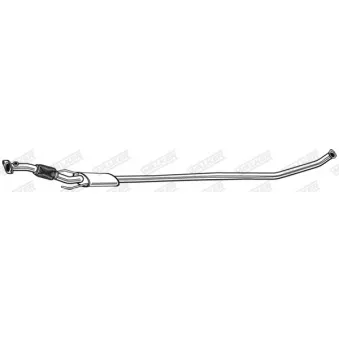 Silencieux central WALKER 24159