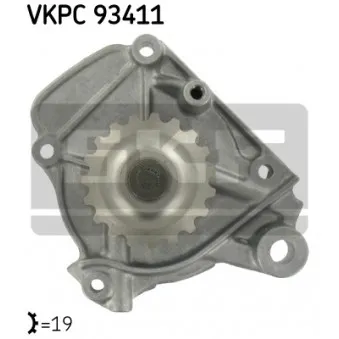 Pompe à eau SKF VKPC 93411
