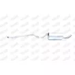 Silencieux arrière WALKER 24280 - Visuel 1