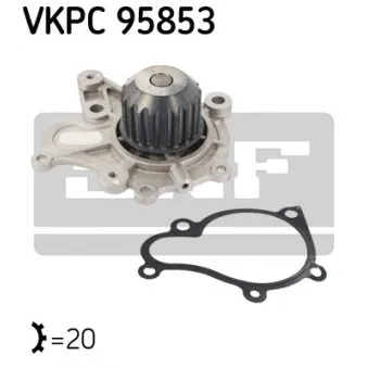 Pompe à eau SKF