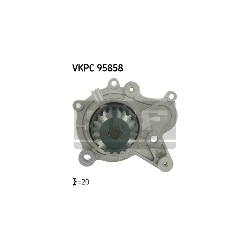 Pompe à eau SKF VKPC 95858