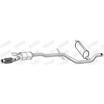 Catalyseur WALKER 28011