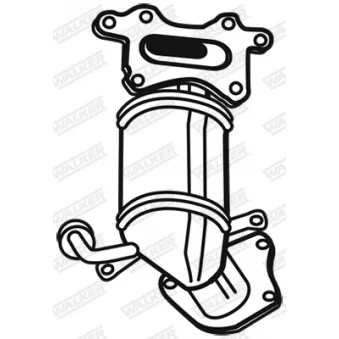 Catalyseur WALKER 28658