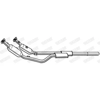 Catalyseur WALKER 28711
