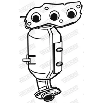 Catalyseur WALKER 28734