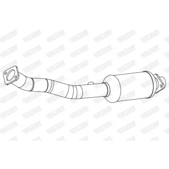 Catalyseur WALKER 28839
