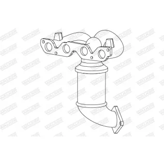 Catalyseur WALKER 28841