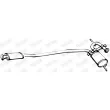 Silencieux central WALKER 70430 - Visuel 1