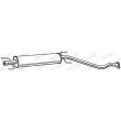 Silencieux central WALKER 71678 - Visuel 1