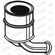 Filtre à particules / à suie, échappement WALKER 73072 - Visuel 1